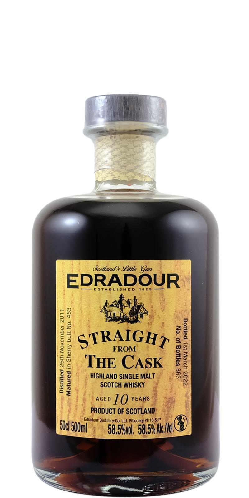 Edradour 2011  Straight from the Cask