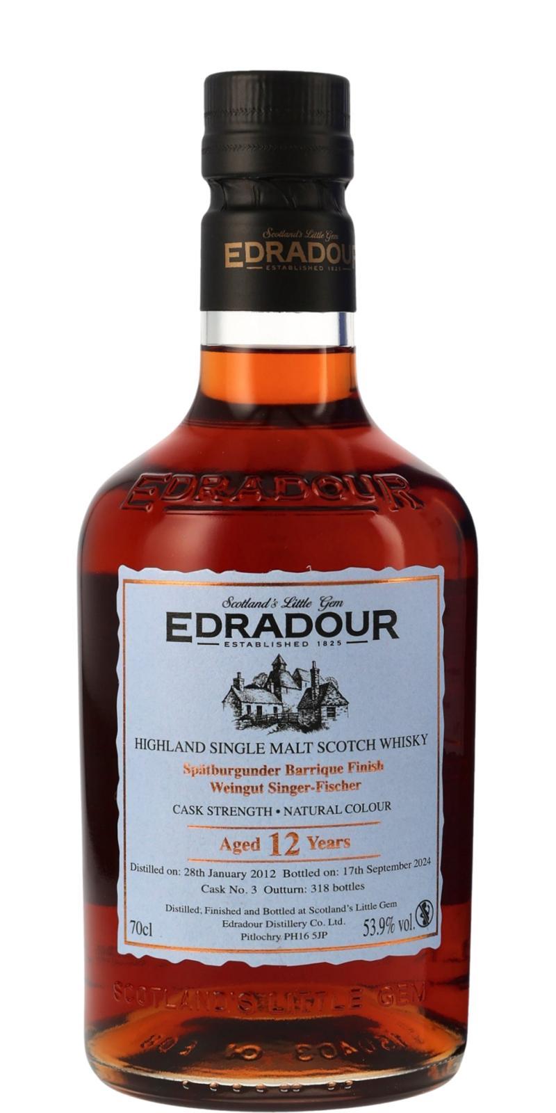 Edradour 2012  Spätburgunder Barrique Finish