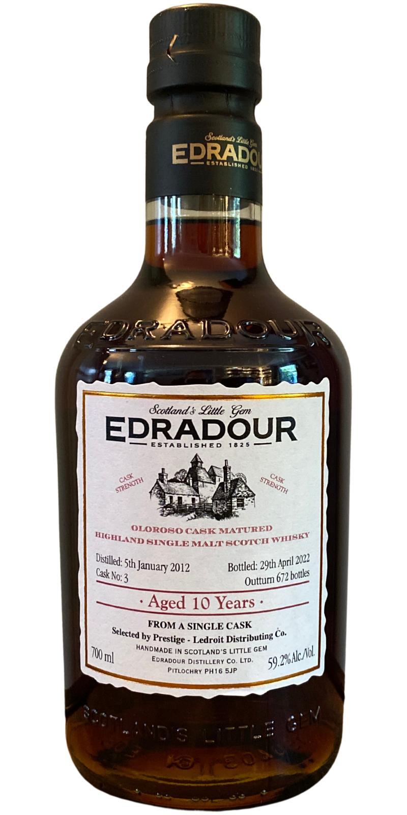Edradour 2012  Oloroso Cask Matured