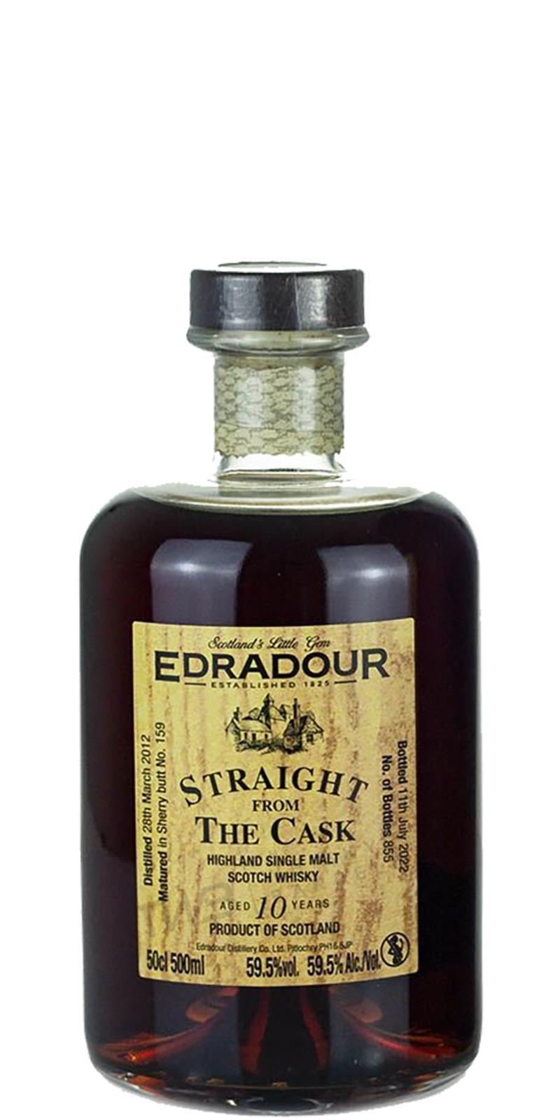 Edradour 2012  Straight from the Cask