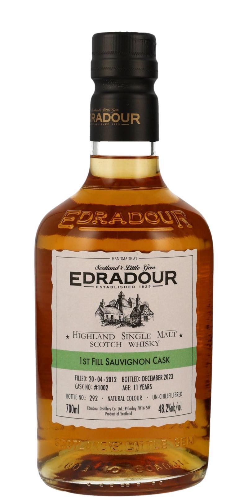 Edradour 2012  1st Fill Sauvignon Cask