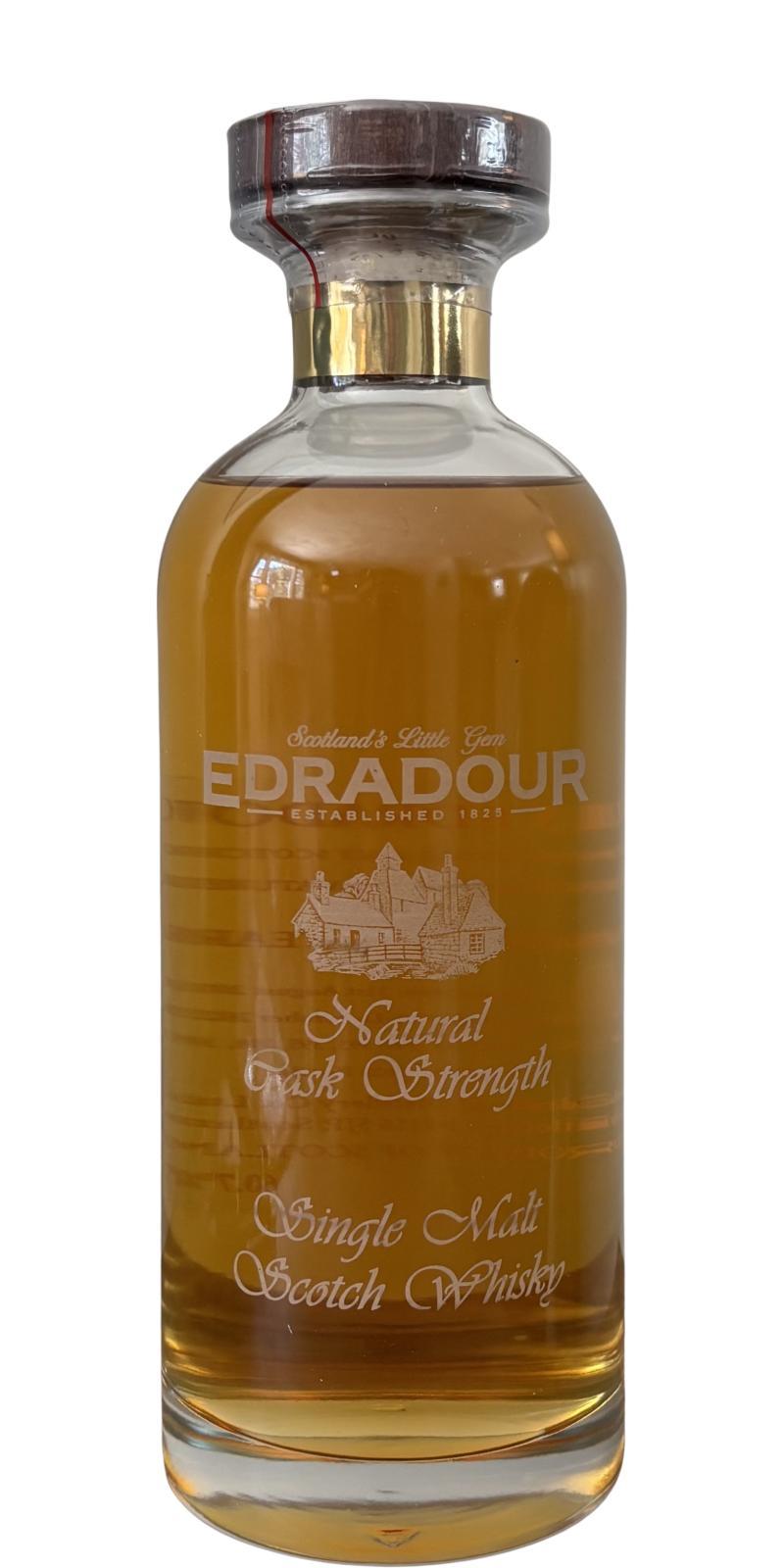Edradour 2013  Natural Cask Stength