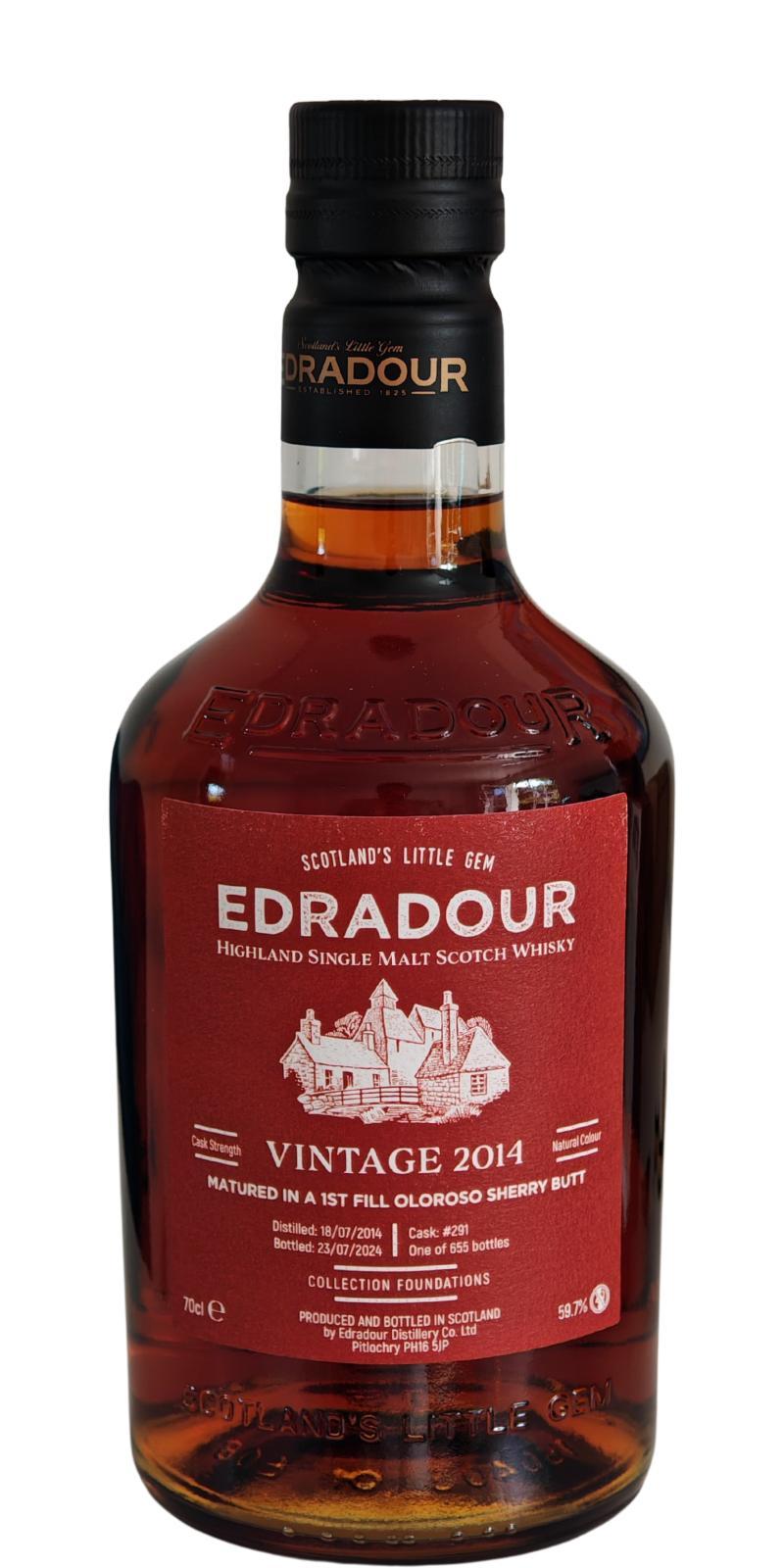 Edradour 2014  Vintage