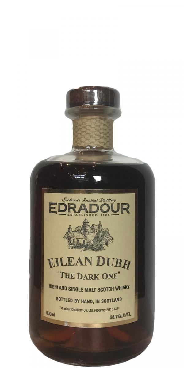 Edradour Eilean Dubh  The Dark One - Straight From The Cask