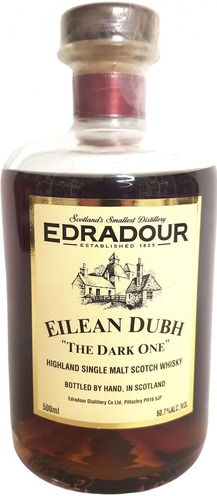 Edradour Eilean Dubh  The Dark One - Straight From The Cask