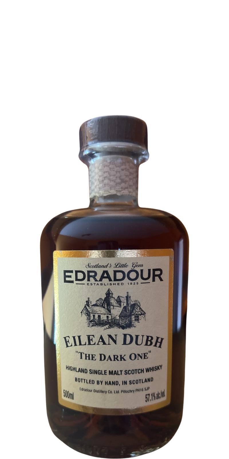 Edradour Eilean Dubh  The Dark One - Straight From The Cask
