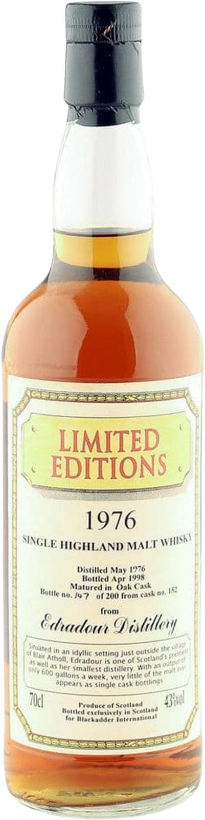 Edradour 1976 BA  Limited Editions