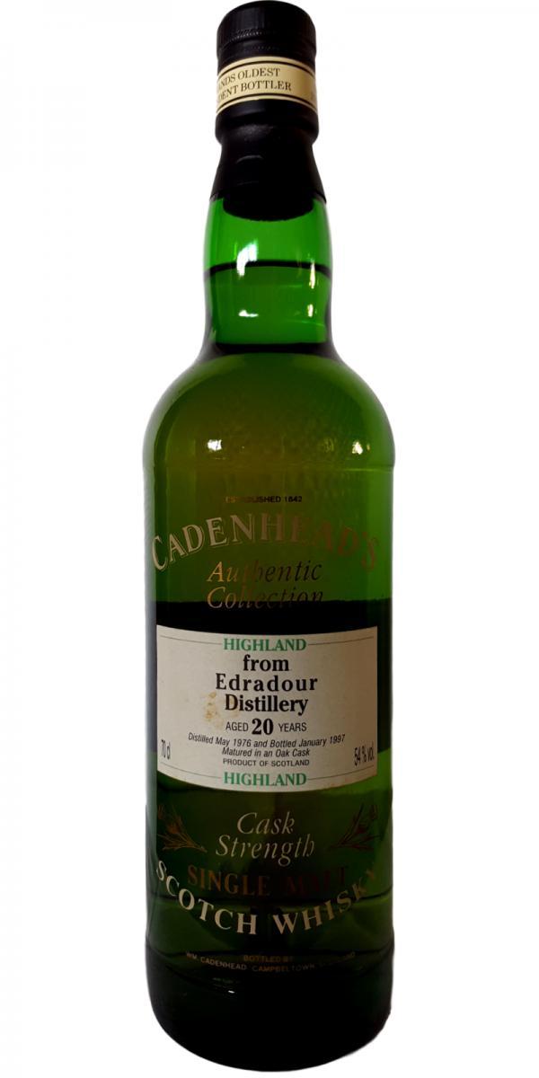 Edradour 1976 CA  Authentic Collection