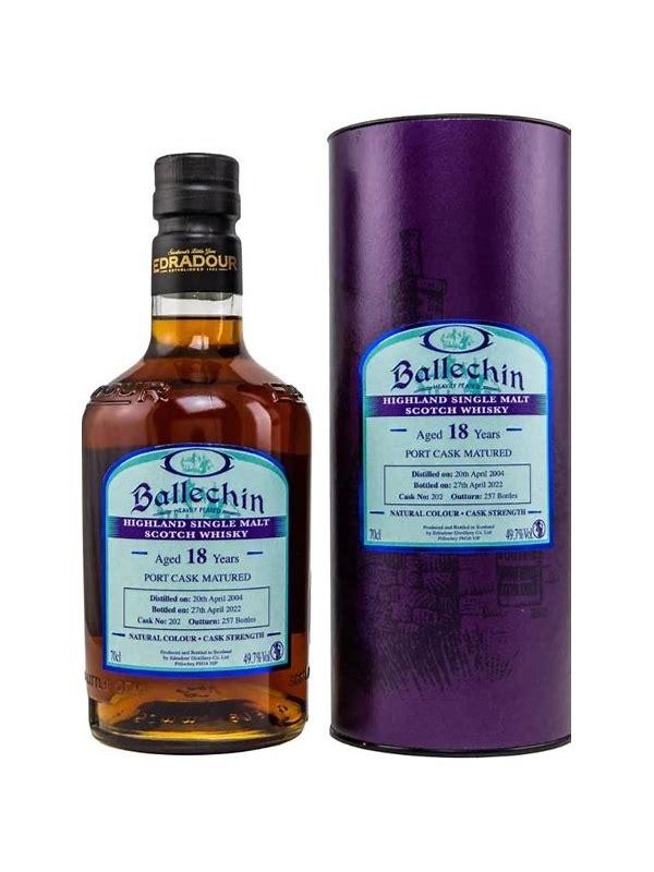 Ballechin 2004 SV  Port Cask Matured