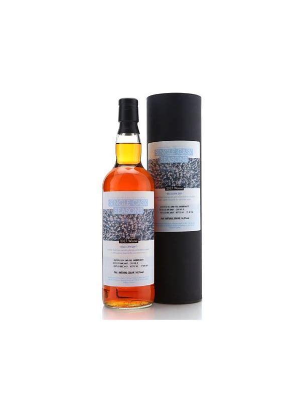 Ballechin 2007 SV  Single Cask Seasons - 2017 Winter