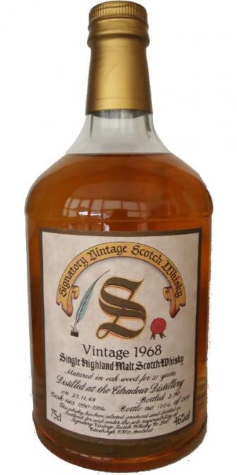 Edradour 1968 SV  Vintage Collection - Dumpy
