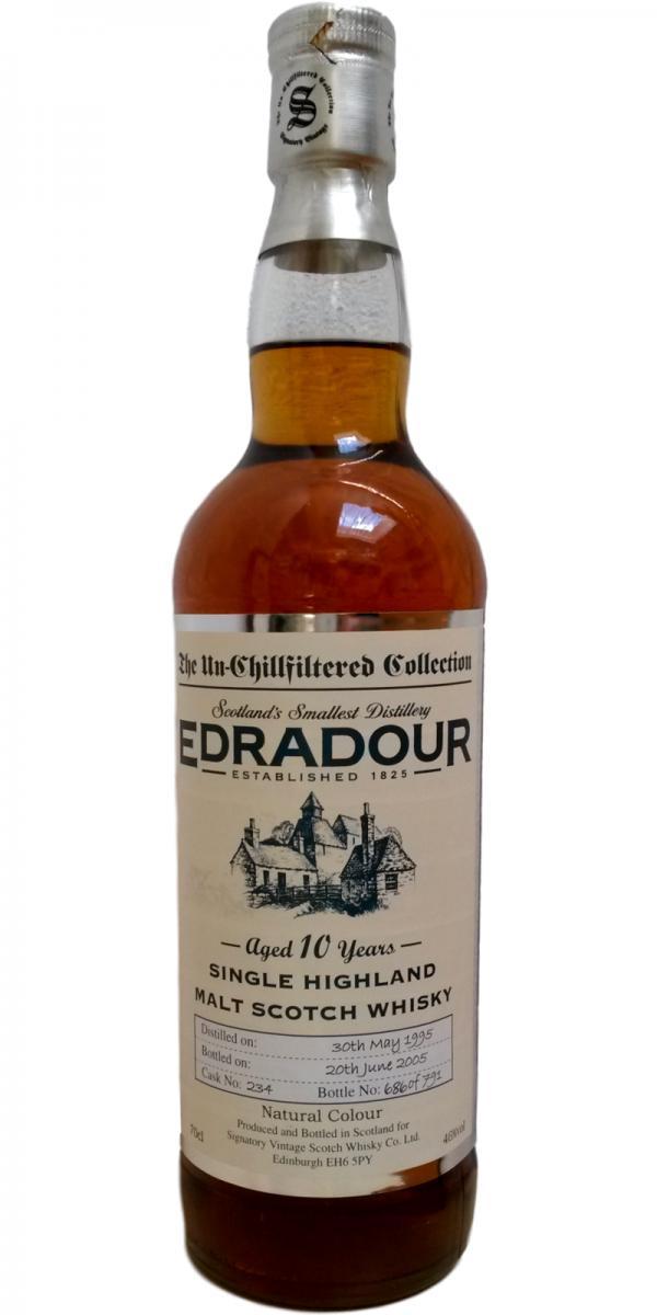 Edradour 1994 SV  The Un-Chillfiltered Collection