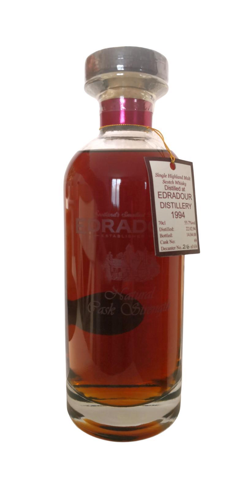 Edradour 1994 SV  Decanter Collection