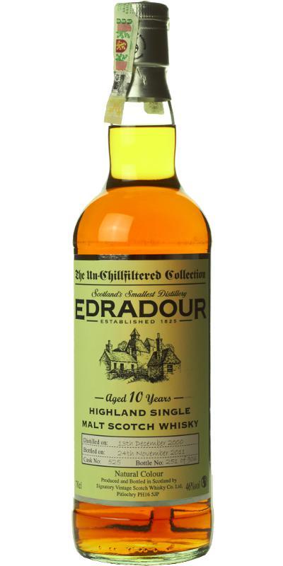 Edradour 2000 SV  The Un-Chillfiltered Collection