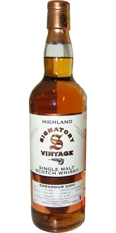 Edradour 2000 SV  Vintage Collection