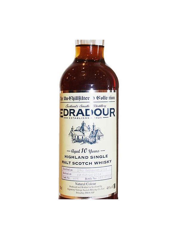 Edradour 2004 SV  The Un-Chillfiltered Collection