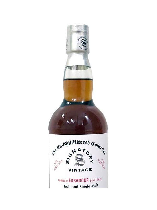 Edradour 2007 SV  The Un-Chillfiltered Collection