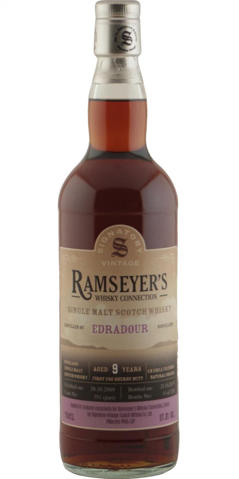 Edradour 2009 SV