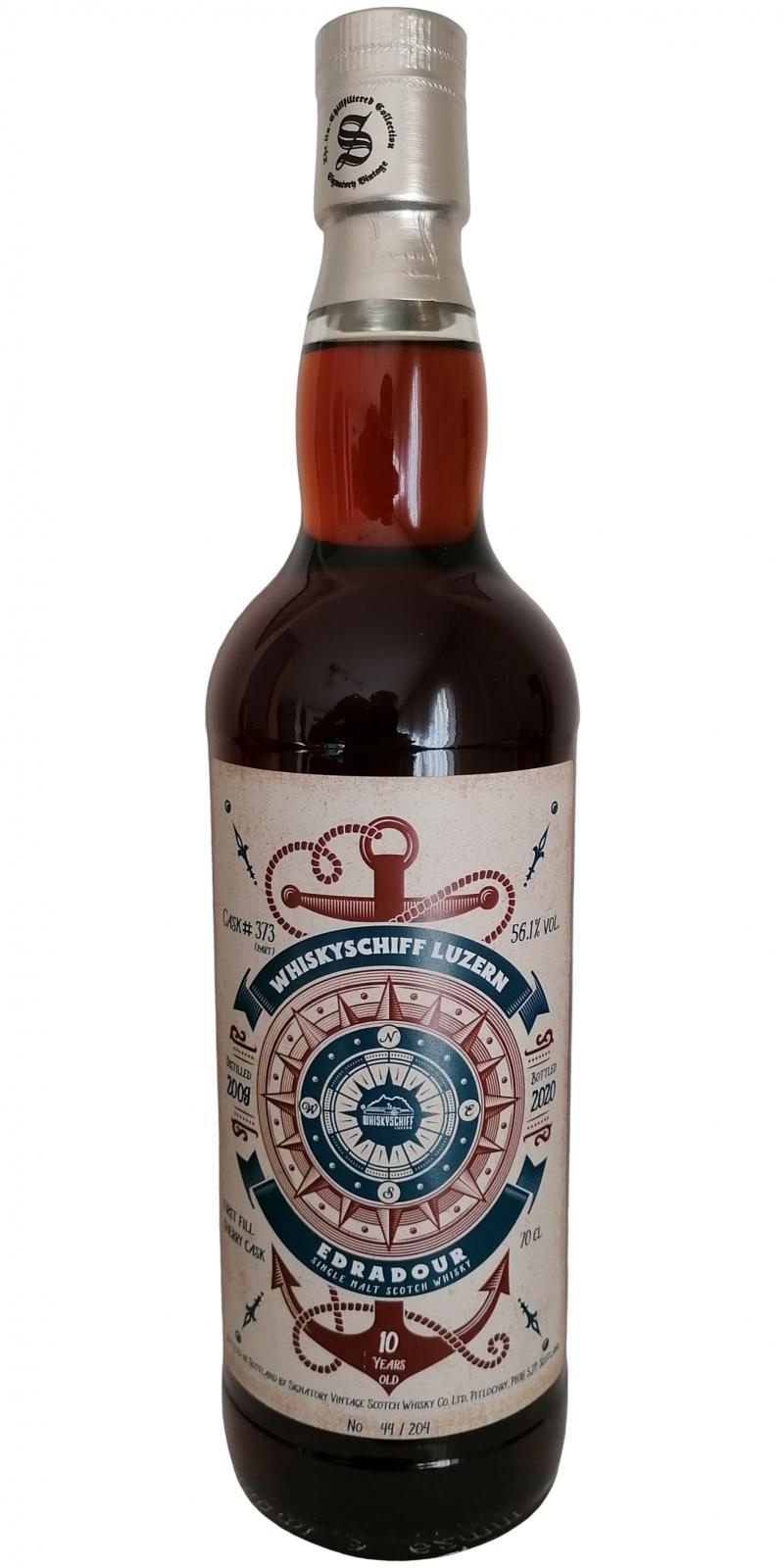 Edradour 2009 SV  Whiskyschiff Luzern