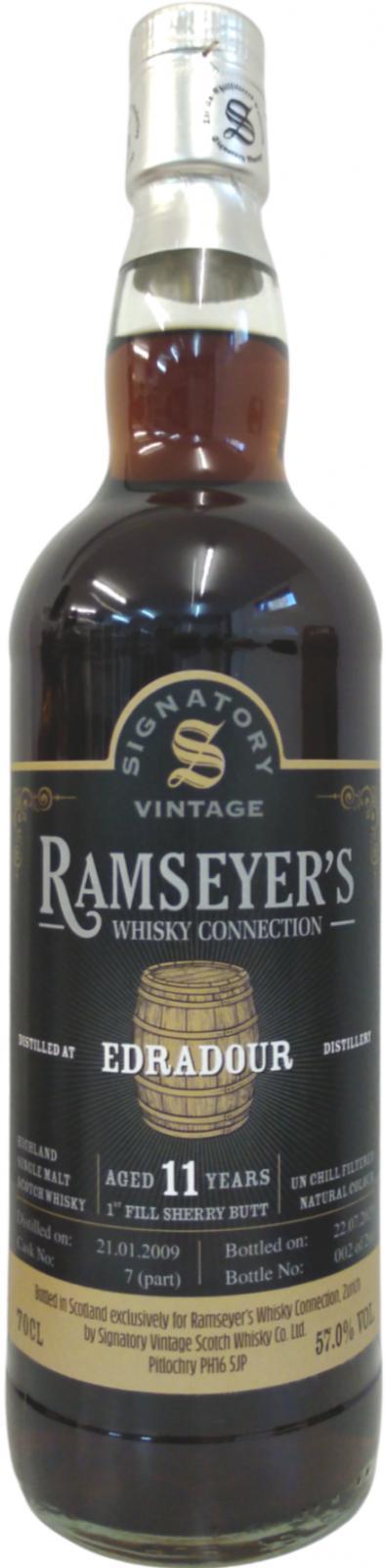 Edradour 2009 SV  The Un-Chillfiltered Collection