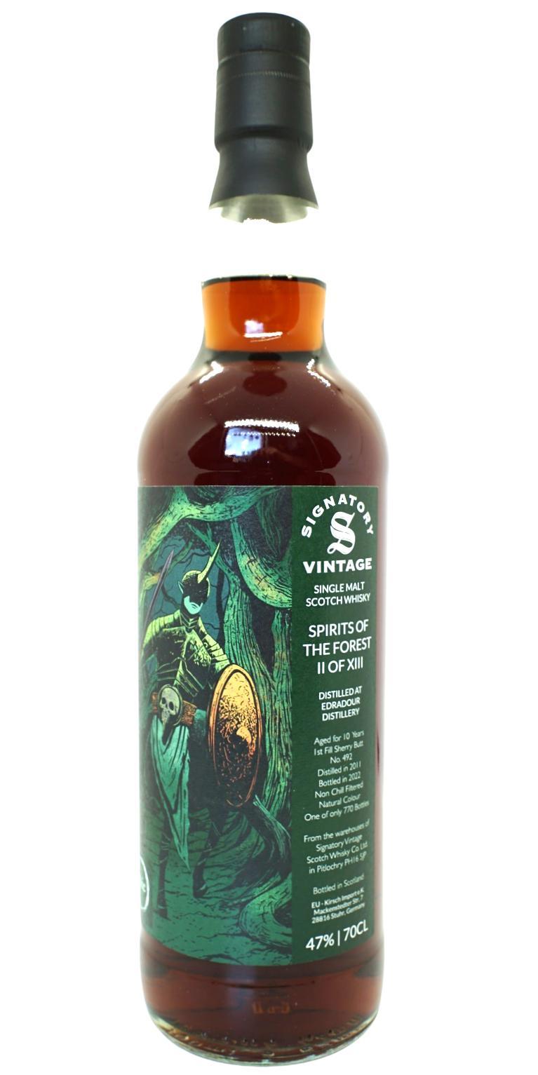 Edradour 2011 SV  Spirits of the Forest