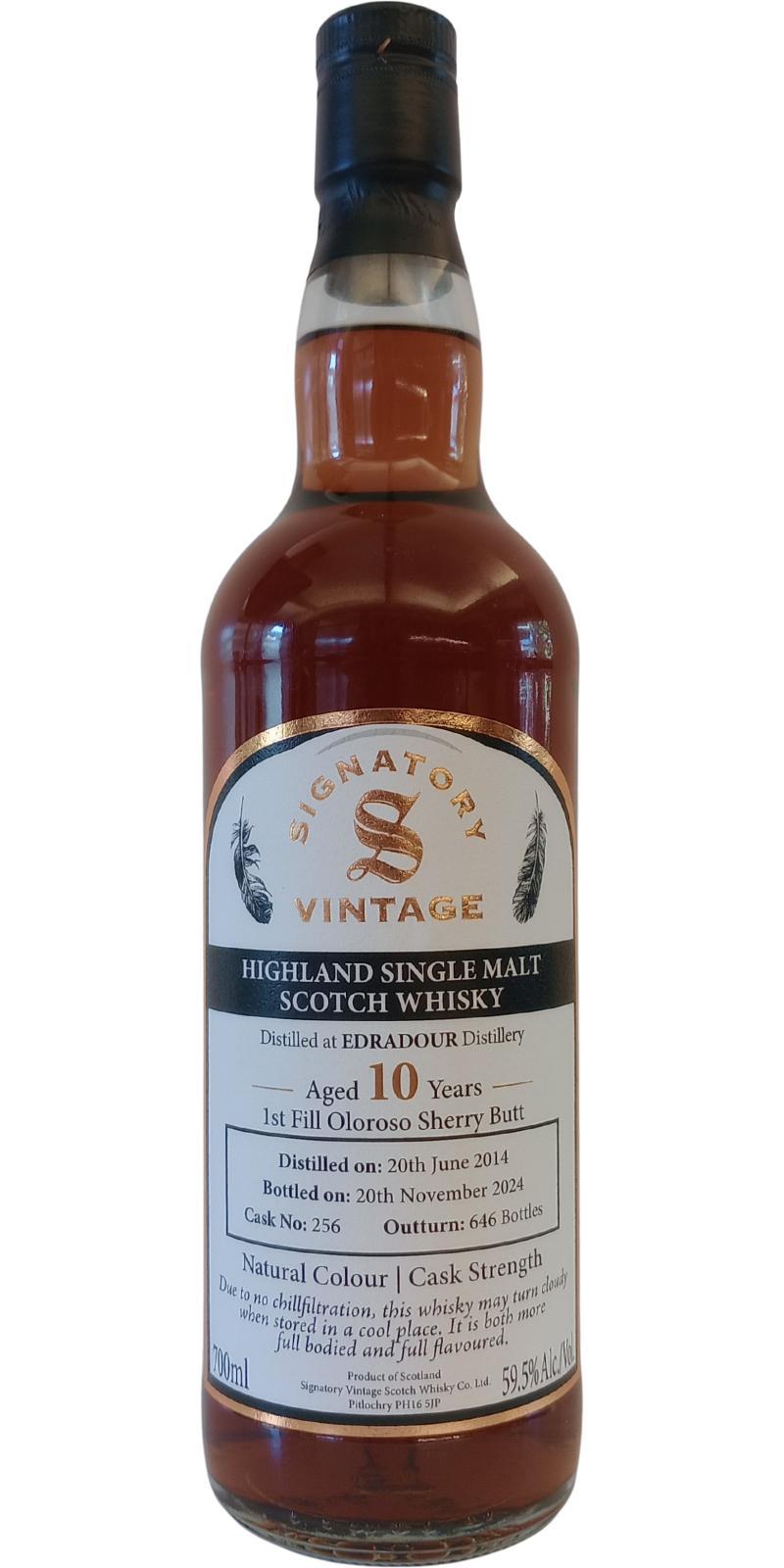 Edradour 2014 SV  Natural Colour | Cask Strength