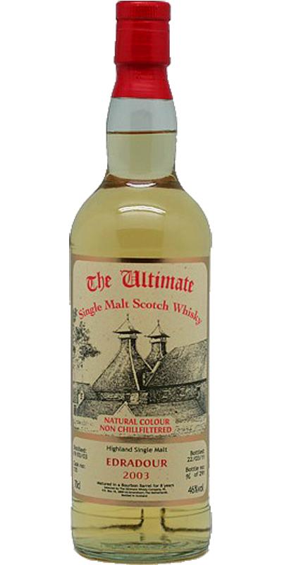 Edradour 2003 vW  The Ultimate