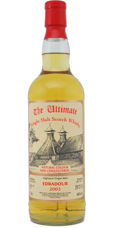 Edradour 2003 vW  The Ultimate