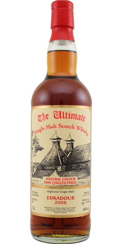 Edradour 2006 vW  The Ultimate