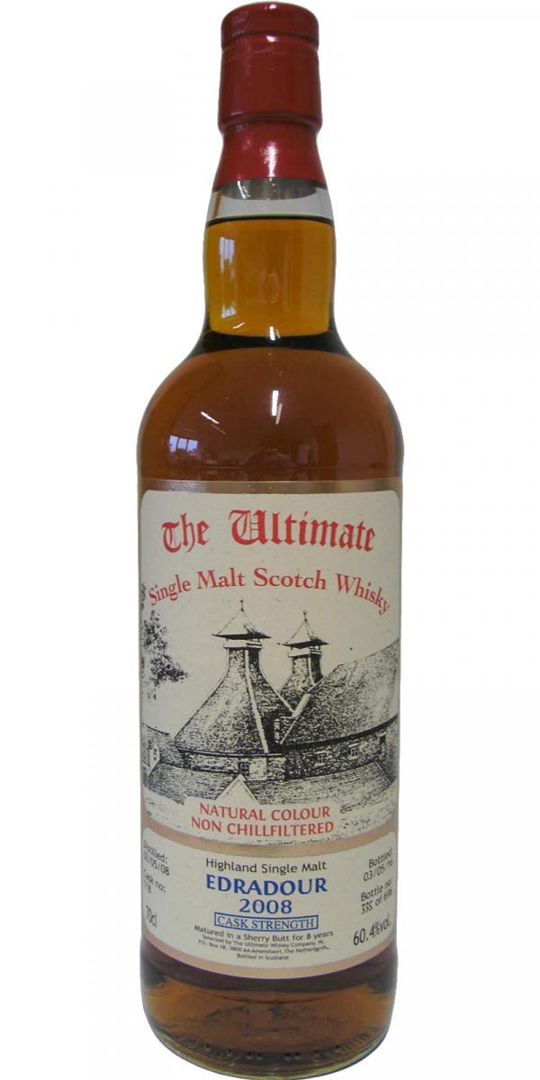 Edradour 2008 vW  The Ultimate - Cask Strength