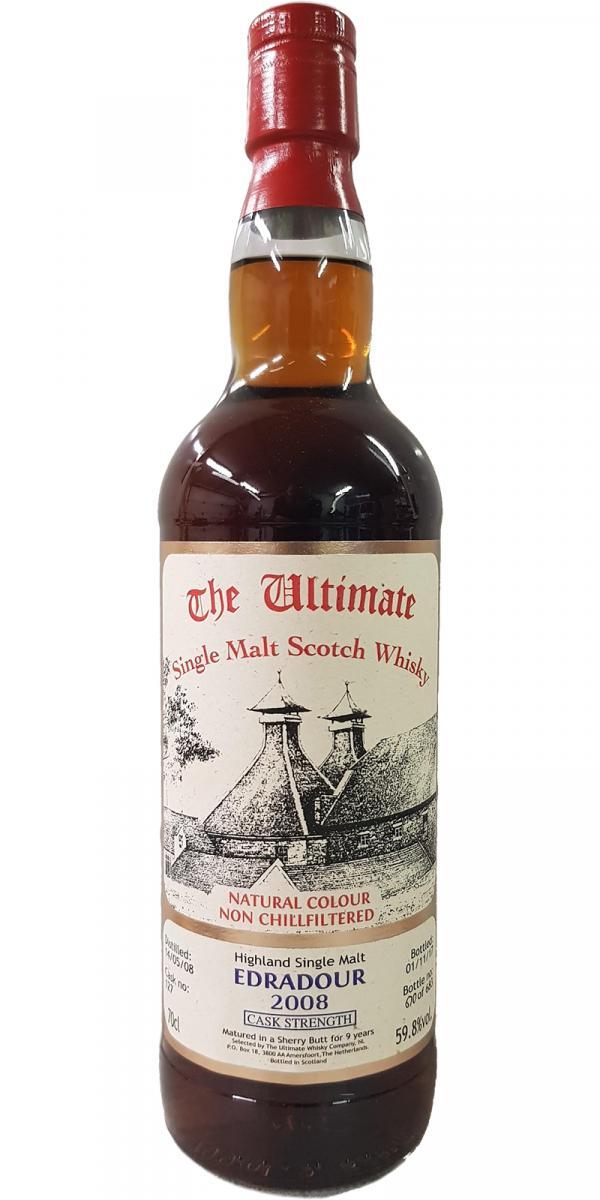 Edradour 2008 vW  The Ultimate - Cask Strength