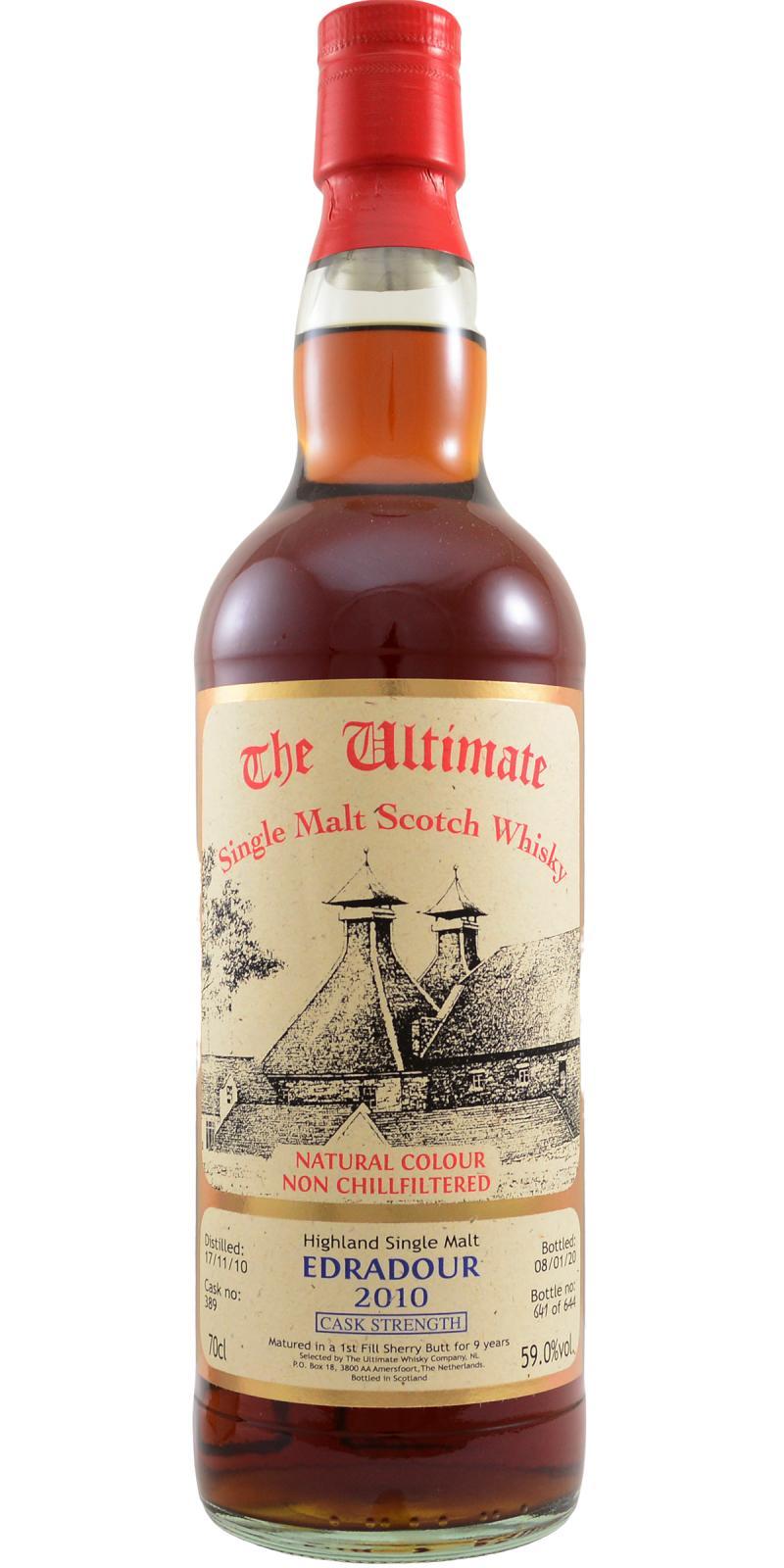 Edradour 2010 vW  The Ultimate - Cask Strength