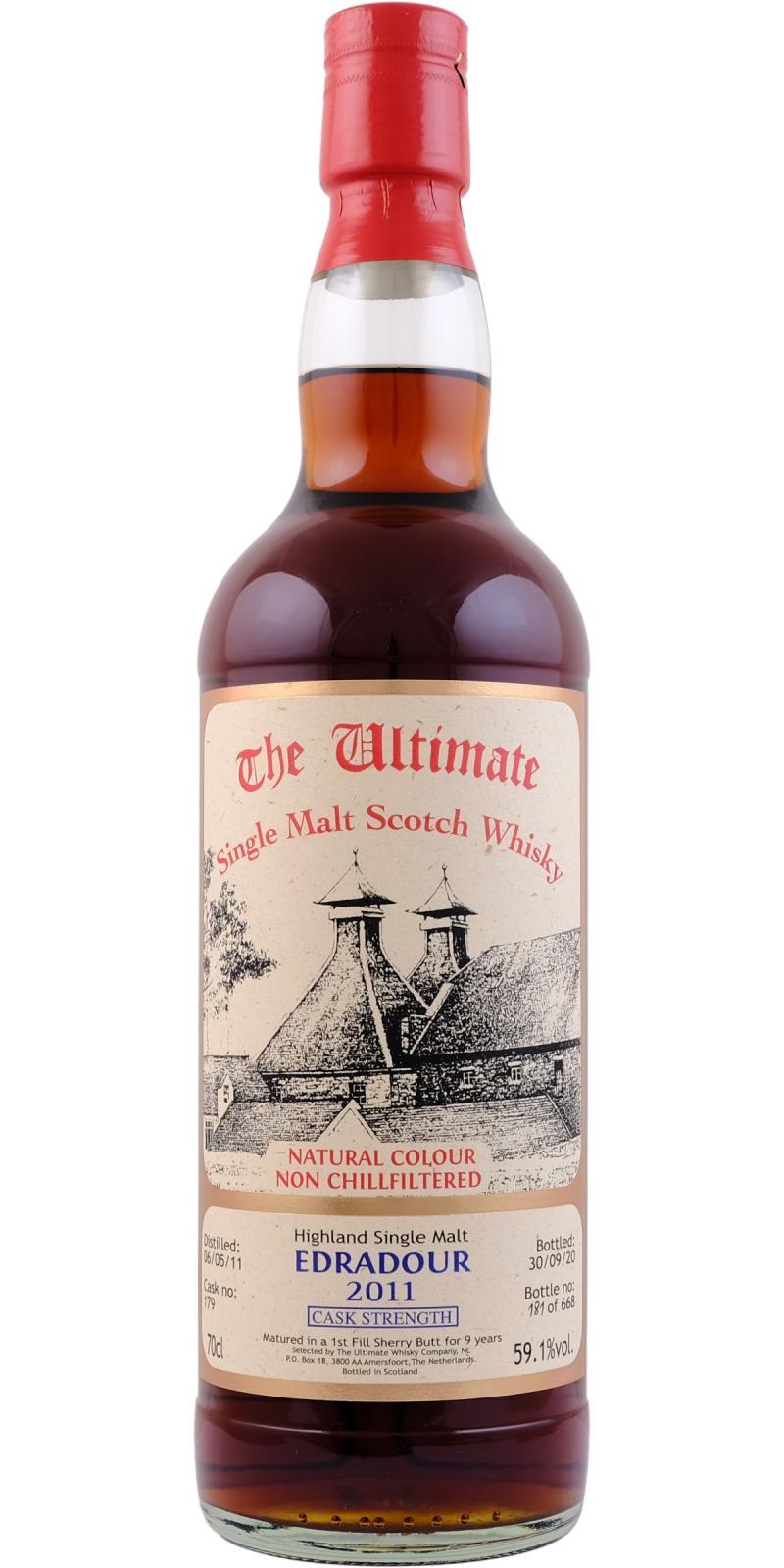 Edradour 2011 vW  The Ultimate - Cask Strength