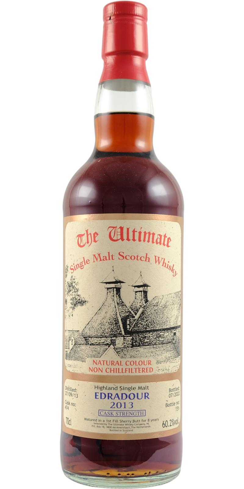 Edradour 2013 vW  The Ultimate - Cask Strength