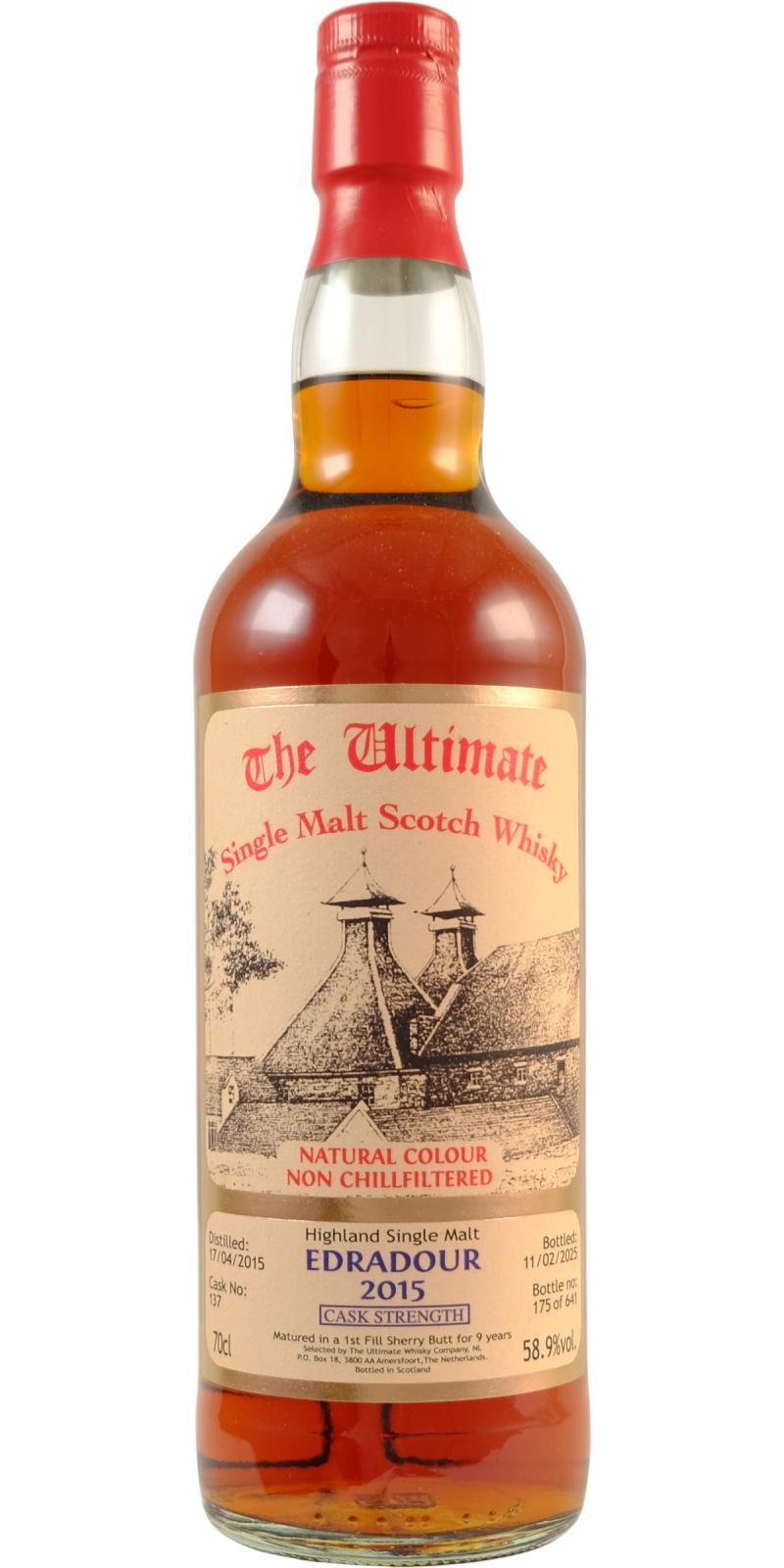 Edradour 2015 vW  The Ultimate - Cask Strength