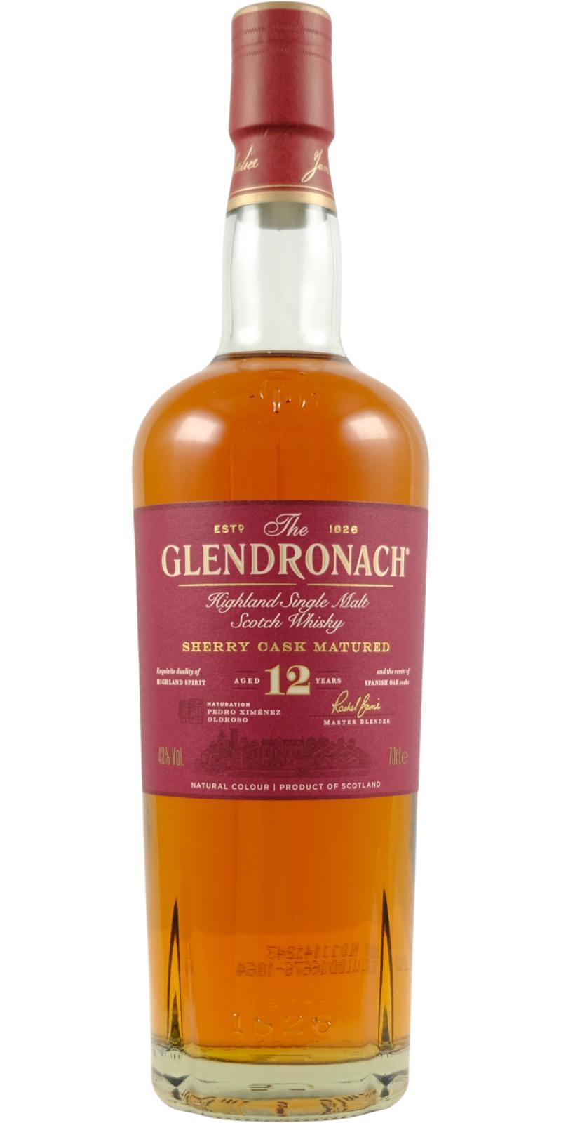 Glendronach 12-year-old  Sherry Cask Matured
