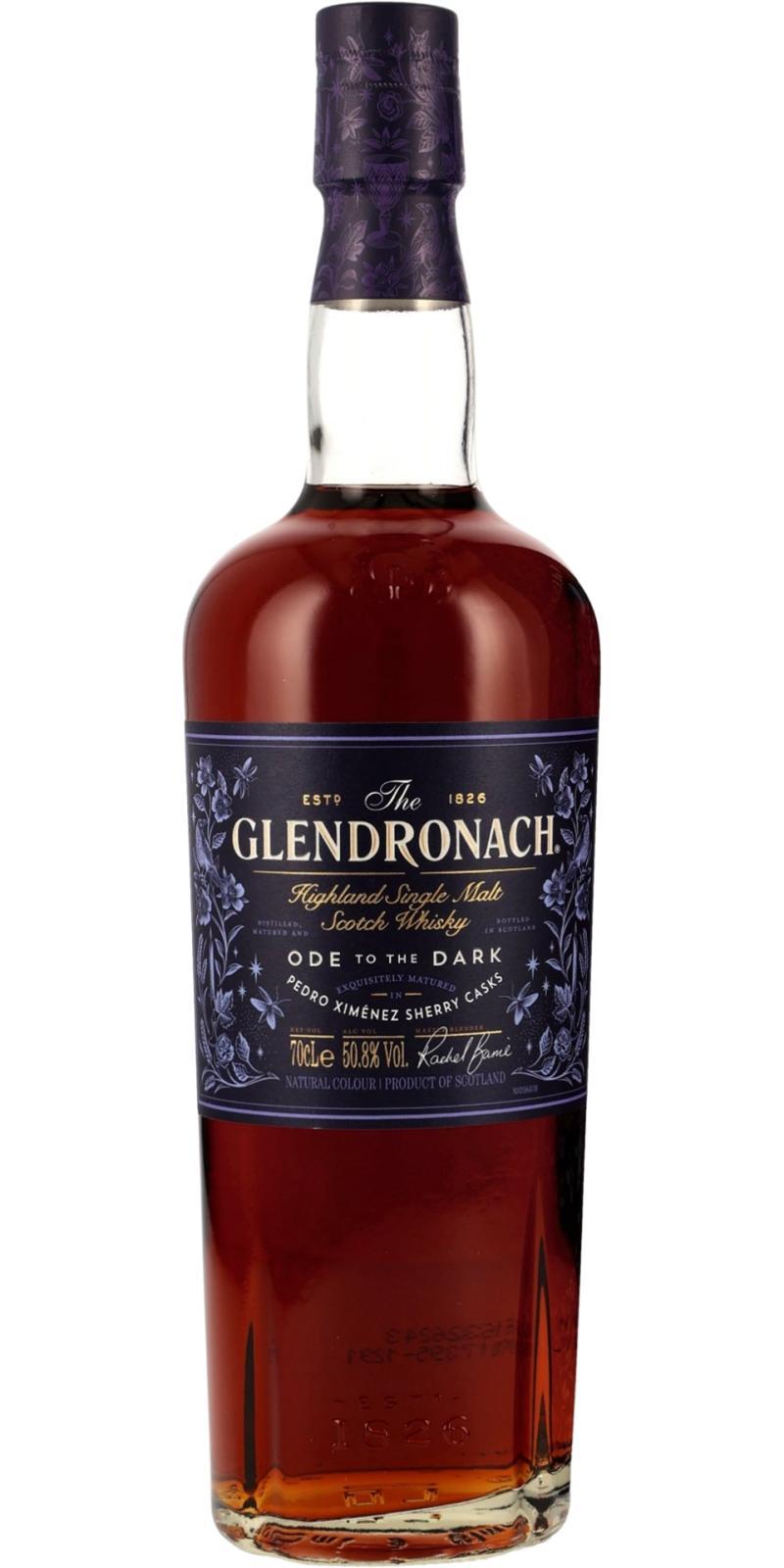 Glendronach Ode to the Dark  The Master's Anthology
