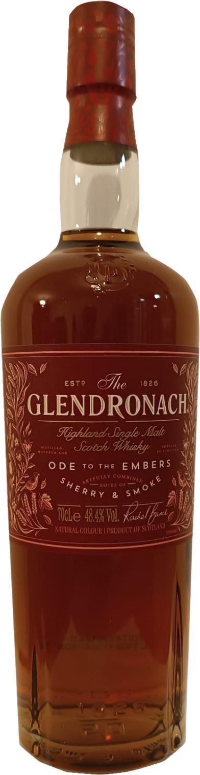 Glendronach Ode to the Embers  The Master's Anthology