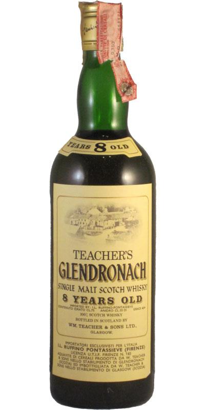 Glendronach 08-year-old  Teacher's