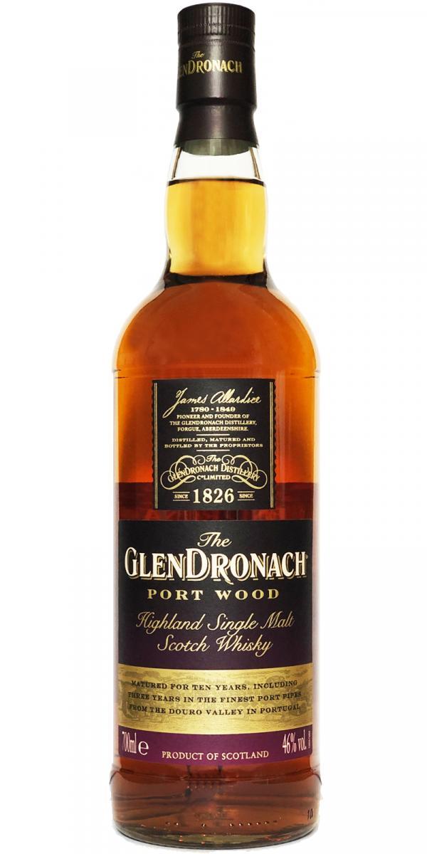Glendronach 10-year-old  Port Wood