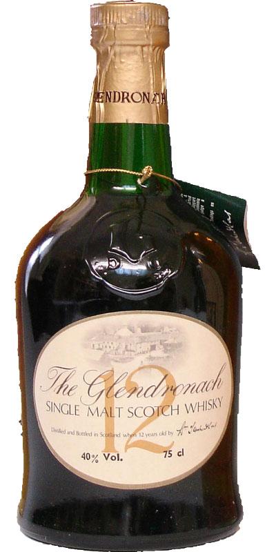 Glendronach 12-year-old  Dumpy Green Bottle