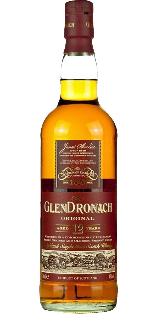 Glendronach 12-year-old  Original - Highland Single Malt Scotch Whisky