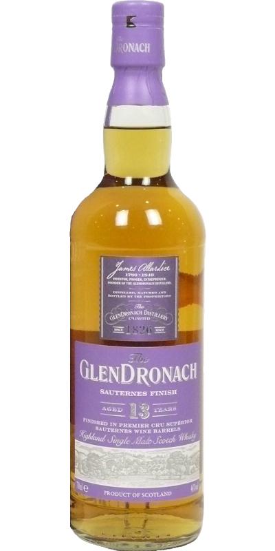 Glendronach 13-year-old  Sauternes Finish