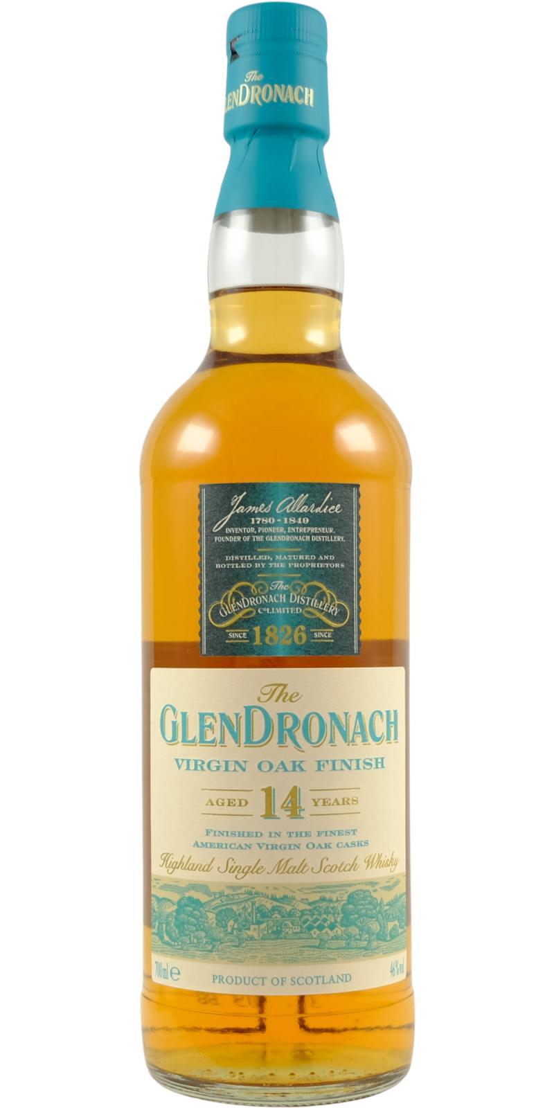 Glendronach 14-year-old  Virgin Oak Finish