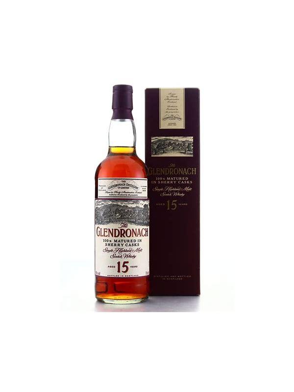 Glendronach 15-year-old  100% Matured in Sherry Casks