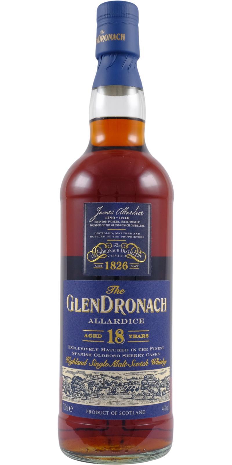 Glendronach 18-year-old  Allardice