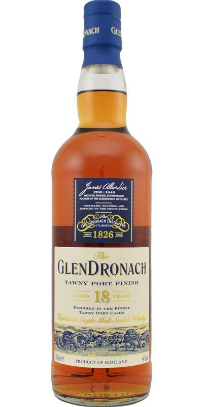 Glendronach 18-year-old  Tawny Port Finish