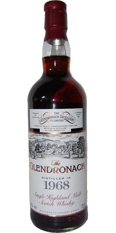Glendronach 1968  Single Cask