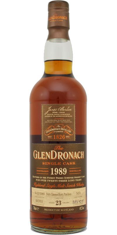 Glendronach 1989  Single Cask - Batch 9