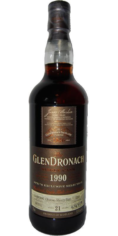 Glendronach 1990  Single Cask